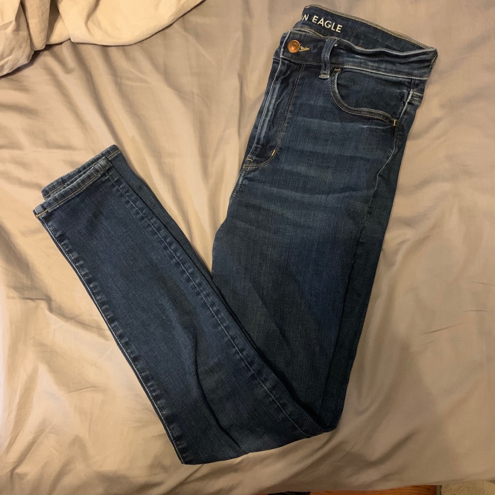 American Eagle High Rise Skinny Jeans